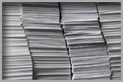 image of stacks of paper